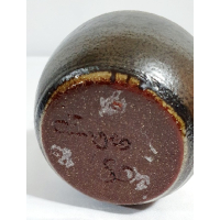 Keramiek olielampje, gesigneerd